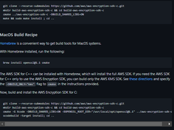 AWS Encryption SDK for C Screenshot 1
