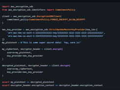 aws-encryption-sdk Screenshot 1