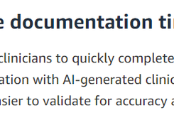 AWS HealthScribe Screenshot 1