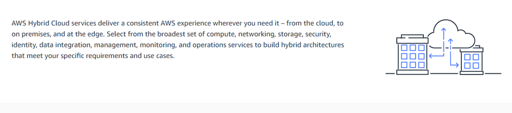 AWS Hybrid Cloud Screenshot 1