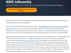 AWS Inferentia Screenshot 1