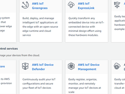 AWS IoT Screenshot 1