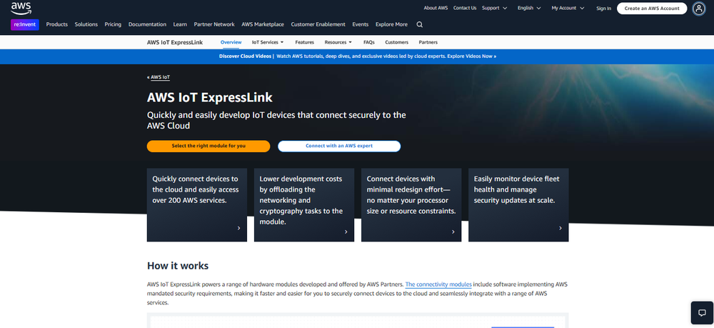 AWS IoT ExpressLink Screenshot 1