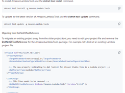 AWS Lambda for .NET Screenshot 1