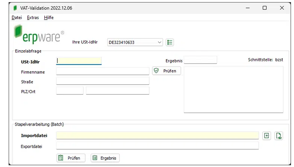 erpware AWS Manager Screenshot 1