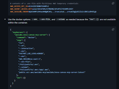 AWS MCP Servers Screenshot 1