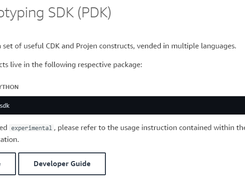 aws-prototyping-sdk Screenshot 1