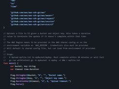 AWS SDK for Go Screenshot 1