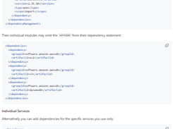 AWS SDK for Java 2.0 Screenshot 1