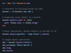 AWS SDK for Ruby Screenshot 1