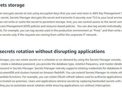 AWS Secrets Manager Screenshot 1