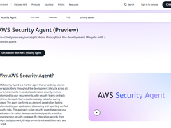 AWS Security Agent Screenshot 1
