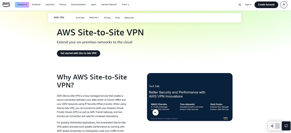 AWS Site-to-Site VPN Screenshot 1