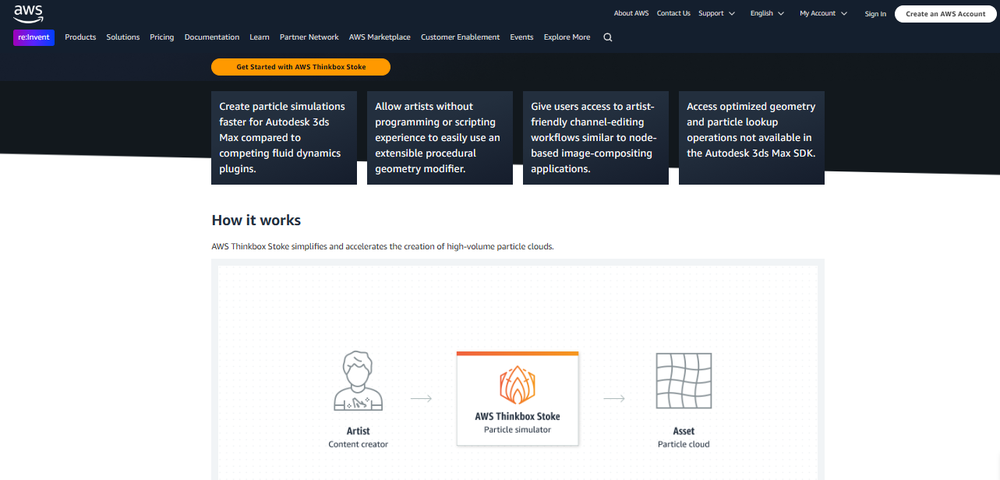AWS Thinkbox Stoke Screenshot 1