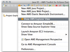 AWS Toolkit for Eclipse Screenshot 1