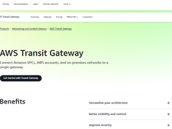AWS Transit Gateway Screenshot 1