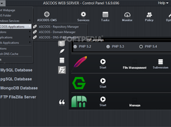 Ascoos Web Server Screenshot 2
