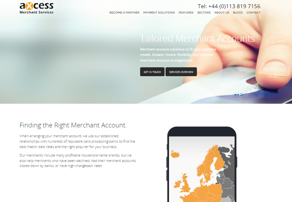 Axcess Merchant Services Screenshot 1