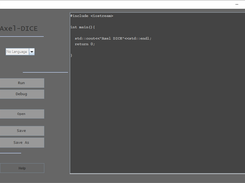 Code Editor Preview with C++ Code Example