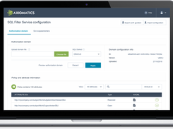 Axiomatics Orchestrated Authorization Screenshot 1