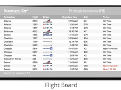 AxisTV Enterprise Software-FlightBoard