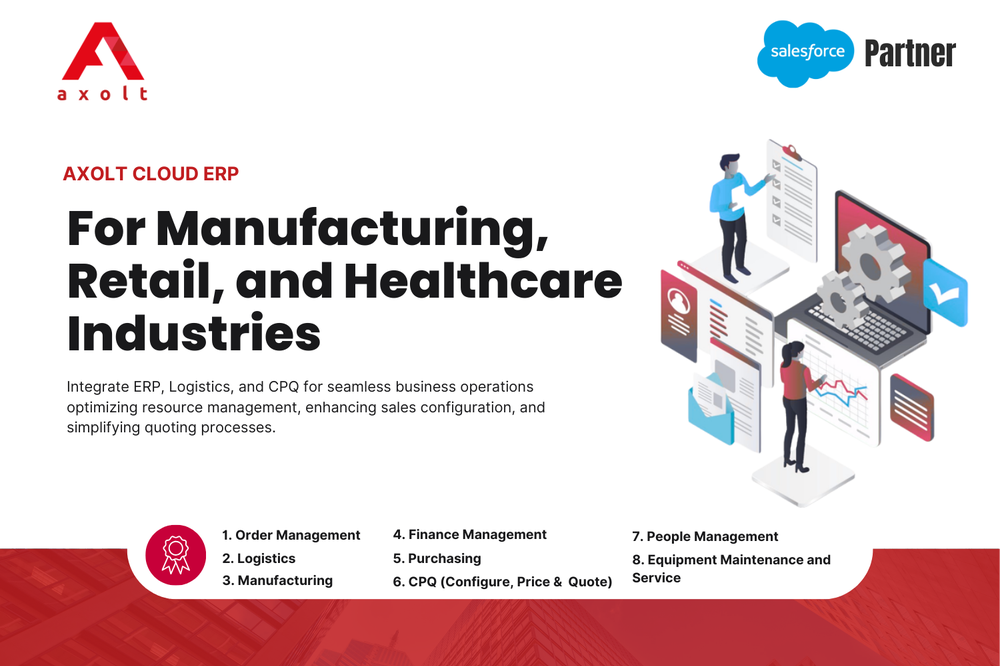 For Manufacturing, Retail, and Healthcare Industries