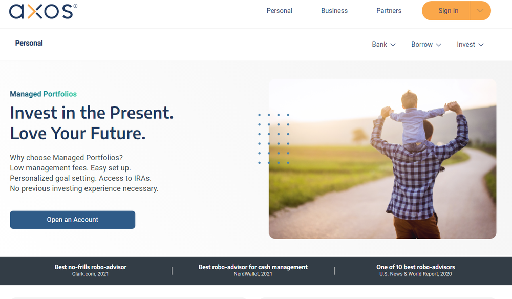 Axos Invest Screenshot 1