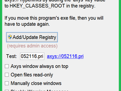 Setup Window