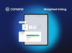 Cast votes accurately with varying power and weight both during meetings and off-meeting resolutions, ensuring every director’s specific voting weight is fully accounted for in every decision.