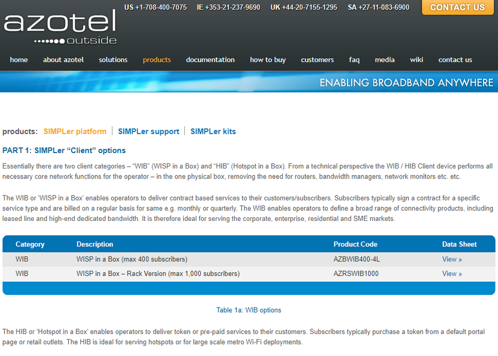 Azotel SIMPLer Screenshot 1