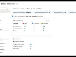 Azure Backup Screenshot 1