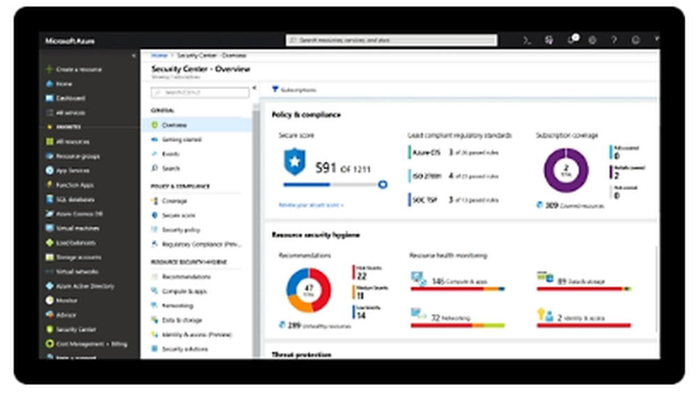 Azure Cloud Services Screenshot 1