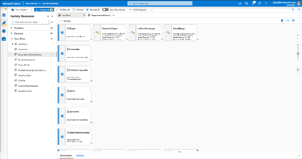 Azure Data Factory Screenshot 1