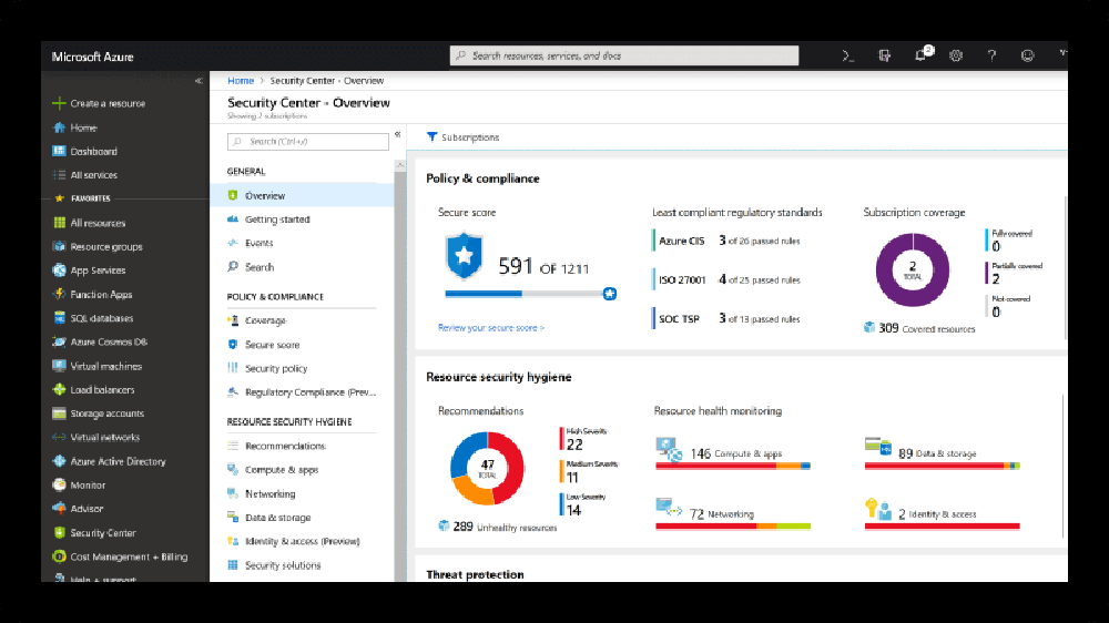 Azure DNS Screenshot 1