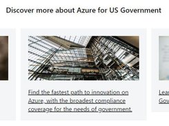 Azure Government Screenshot 1