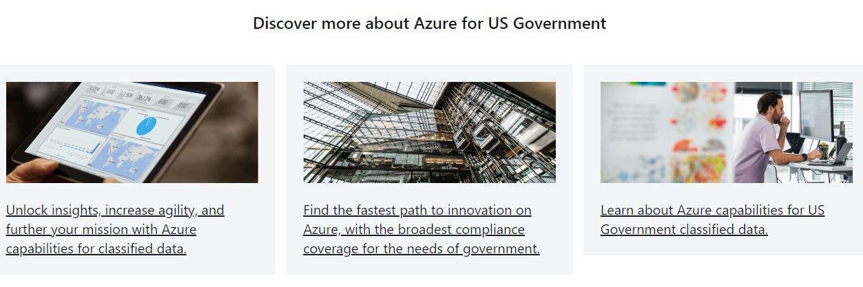Azure Government Screenshot 2