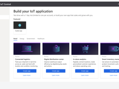 Azure IoT Central Screenshot 1