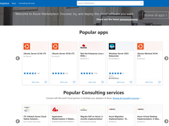 Azure Marketplace Screenshot 1