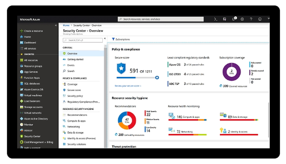 Azure Modular Datacenter Screenshot 1