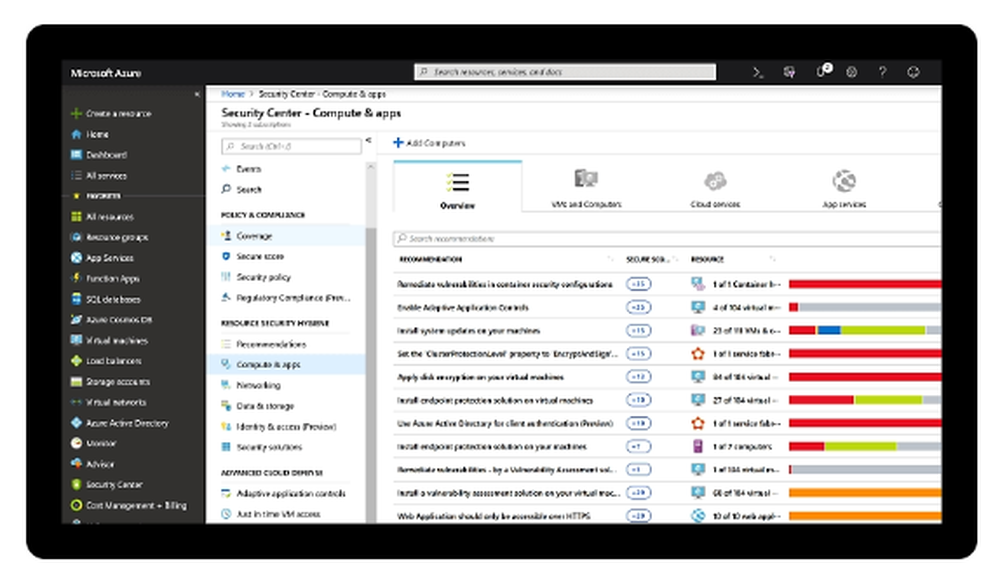 Azure Notification Hubs Screenshot 1