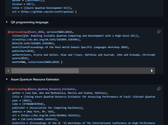 Azure Quantum Development Kit Screenshot 1