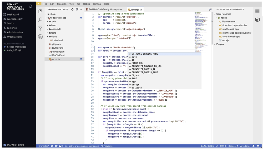 Azure Red Hat OpenShift Screenshot 1