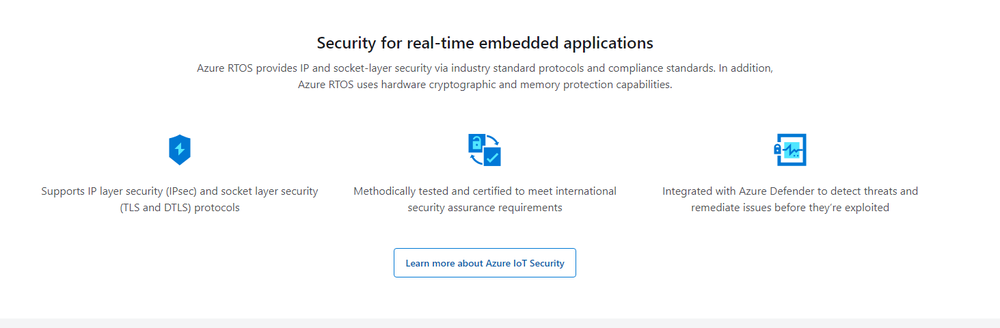 Azure RTOS Screenshot 1