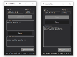 Azure TCP/IP Screenshot 1