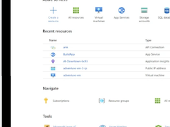 Microsoft Azure Screenshot 1