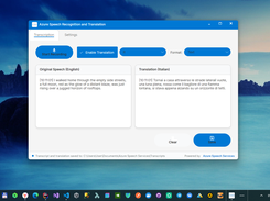 AzureSpeechProject Screenshot 1