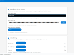 AzioSpeech Recognition and Translation Screenshot 3