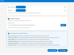 AzioSpeech Recognition and Translation Screenshot 4