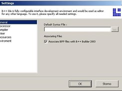 B++ Settings
