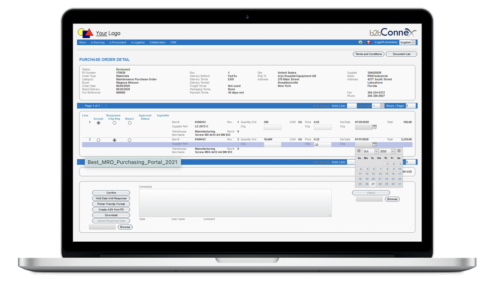 B2B Connex Screenshot 1